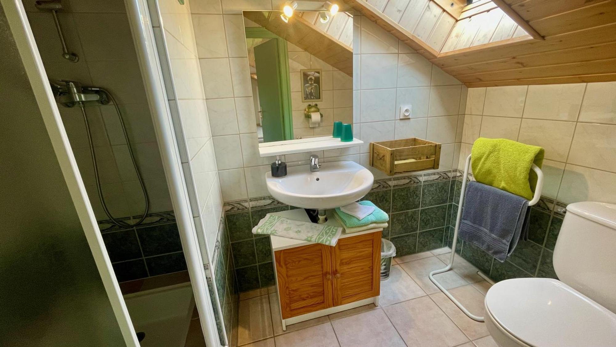 Chambres D'Hotes Les Tilleuls Poullaouen Luaran gambar